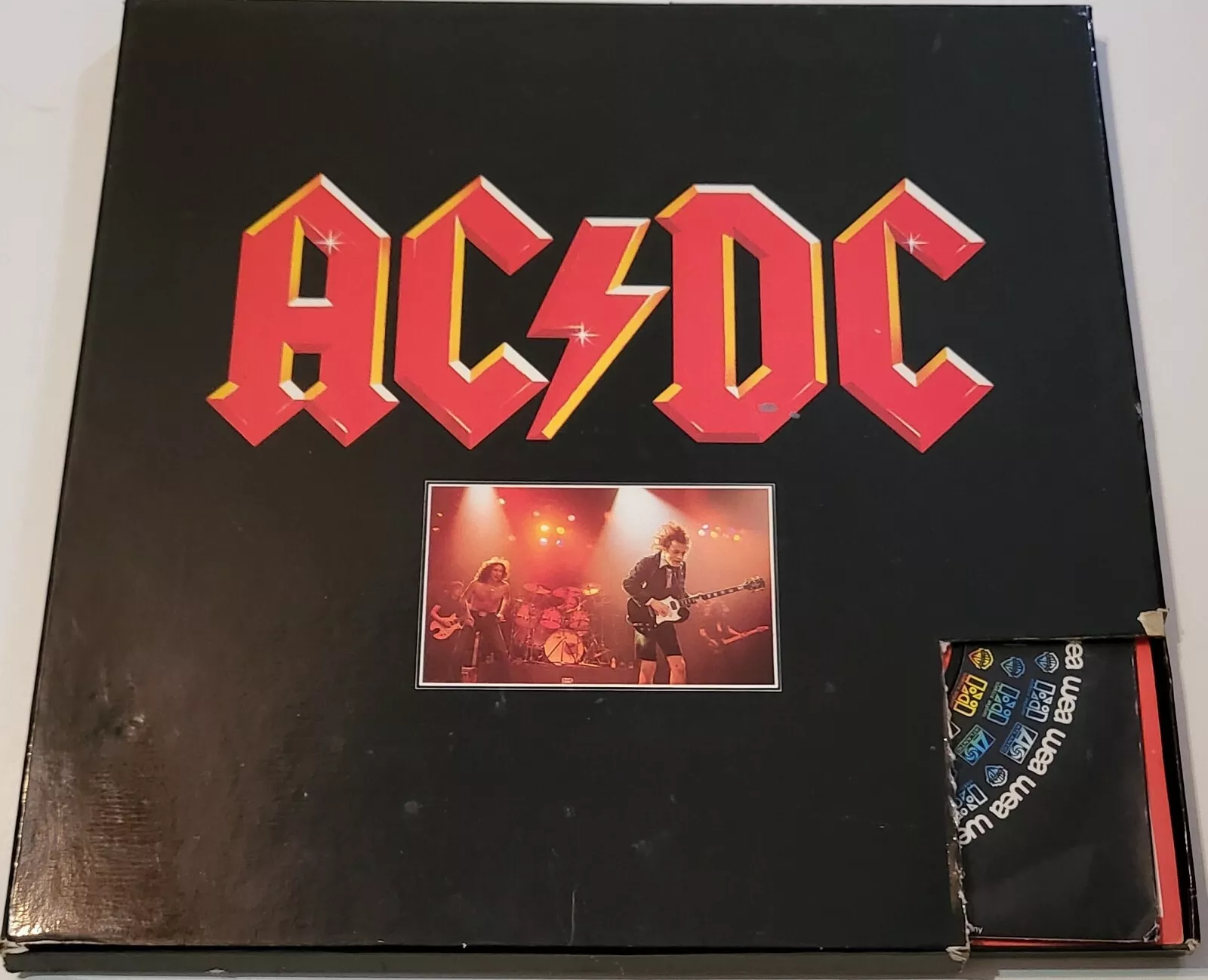 AC/DC – 3 LP Box Set + Poster & 7" Single (VG+ rock vinyl)